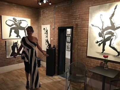 exposed studio and gallery