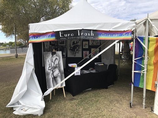 pride 2021 booth
