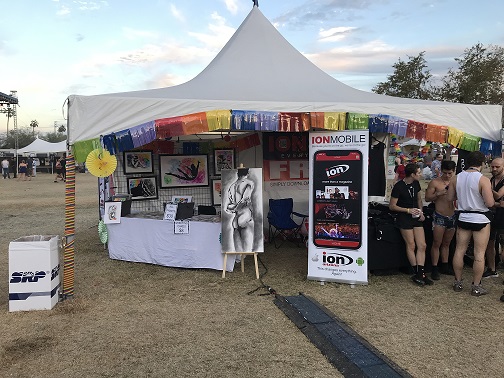 pride 2021 booth